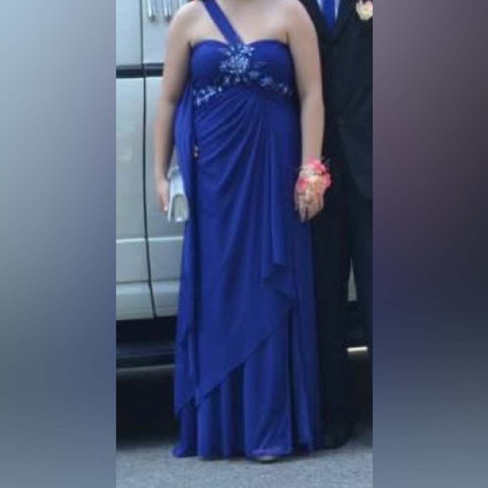 Royal Blue Maxi Dress Sz 10
